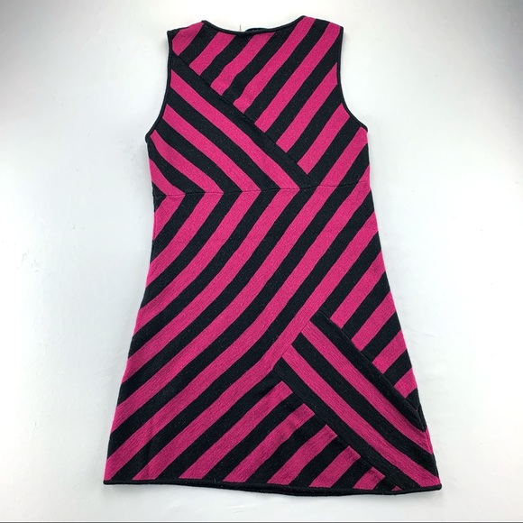 Alice + Olivia Striped Wool Dress Size M - Picture 2 of 6